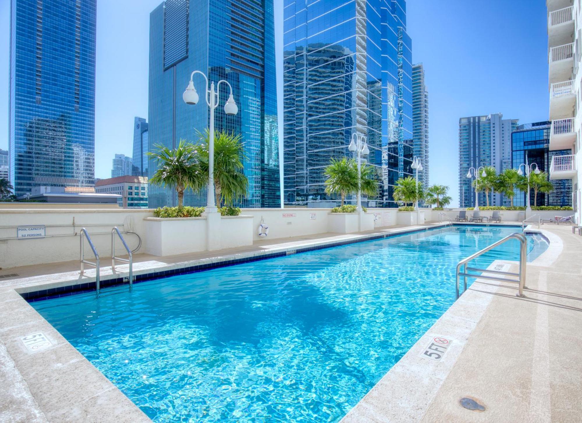 Oceanside Penthouse Apartment In Brickell Miami, Pool, Free Parking Extérieur photo