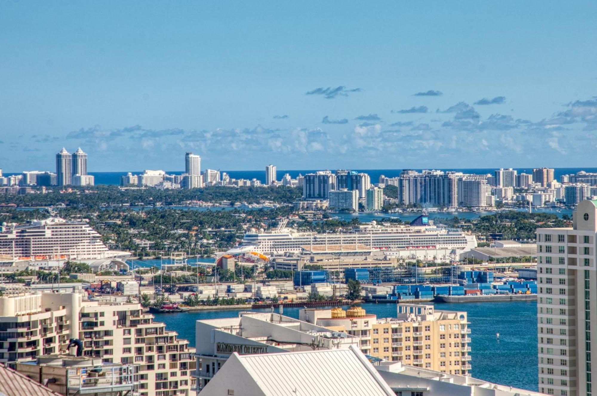 Oceanside Penthouse Apartment In Brickell Miami, Pool, Free Parking Extérieur photo
