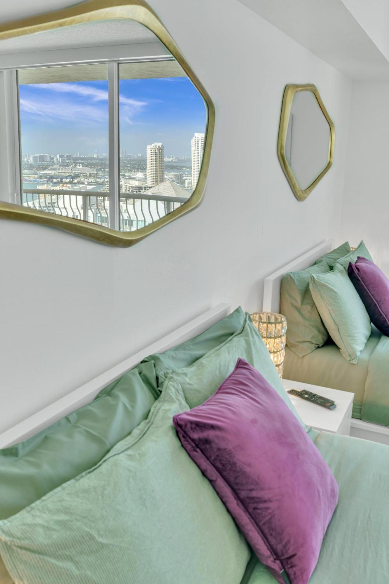 Oceanside Penthouse Apartment In Brickell Miami, Pool, Free Parking Extérieur photo