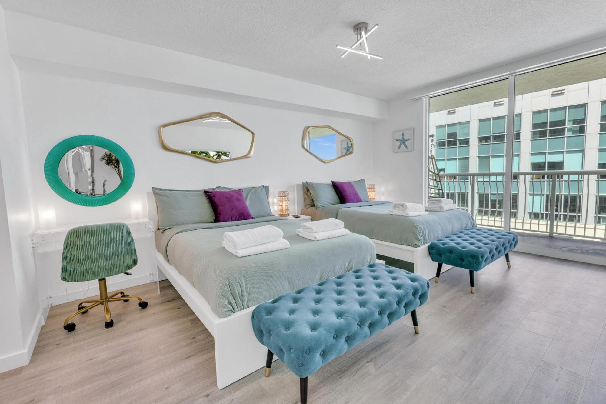 Oceanside Penthouse Apartment In Brickell Miami, Pool, Free Parking Extérieur photo