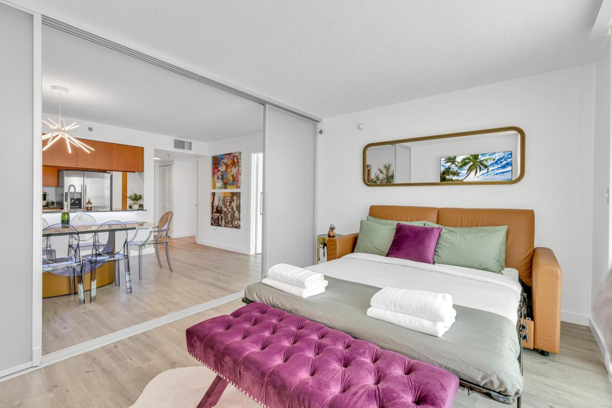 Oceanside Penthouse Apartment In Brickell Miami, Pool, Free Parking Extérieur photo
