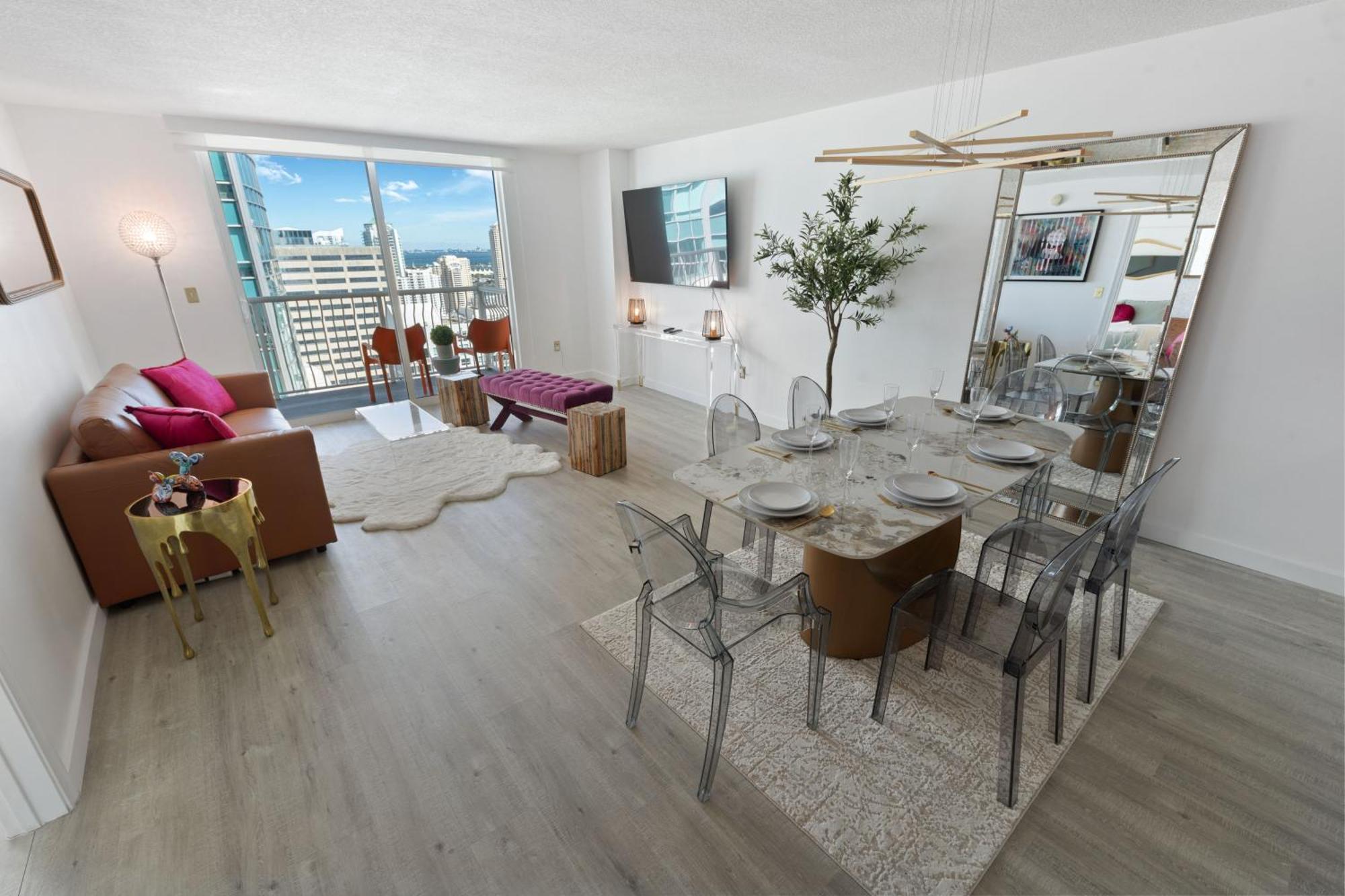 Oceanside Penthouse Apartment In Brickell Miami, Pool, Free Parking Extérieur photo