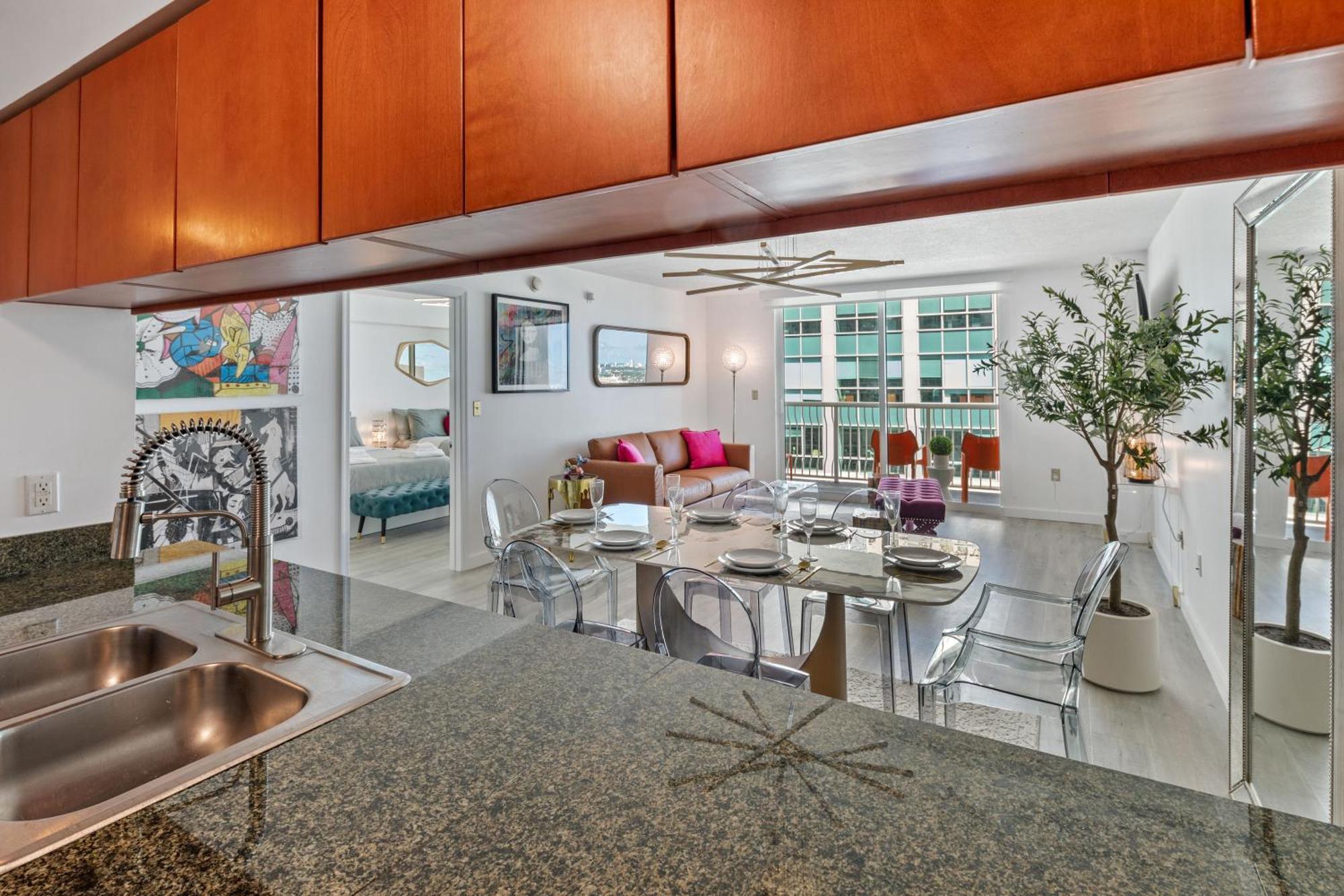 Oceanside Penthouse Apartment In Brickell Miami, Pool, Free Parking Extérieur photo