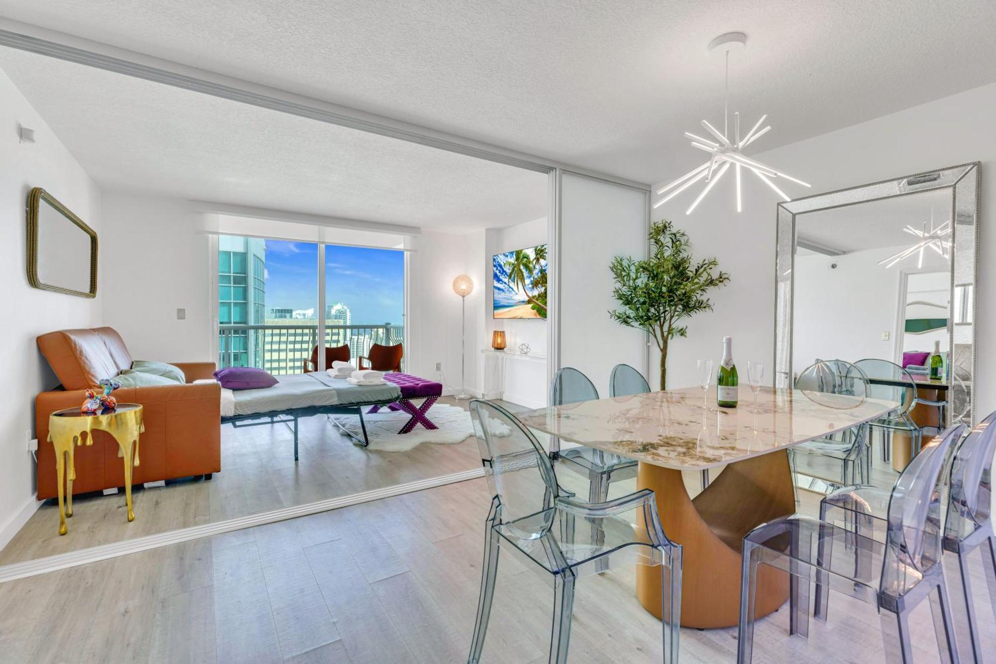 Oceanside Penthouse Apartment In Brickell Miami, Pool, Free Parking Extérieur photo