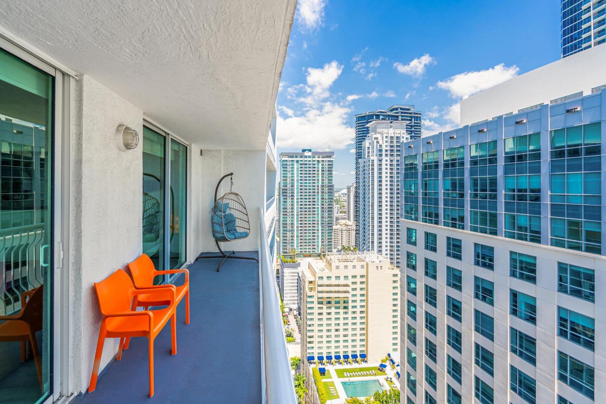 Oceanside Penthouse Apartment In Brickell Miami, Pool, Free Parking Extérieur photo