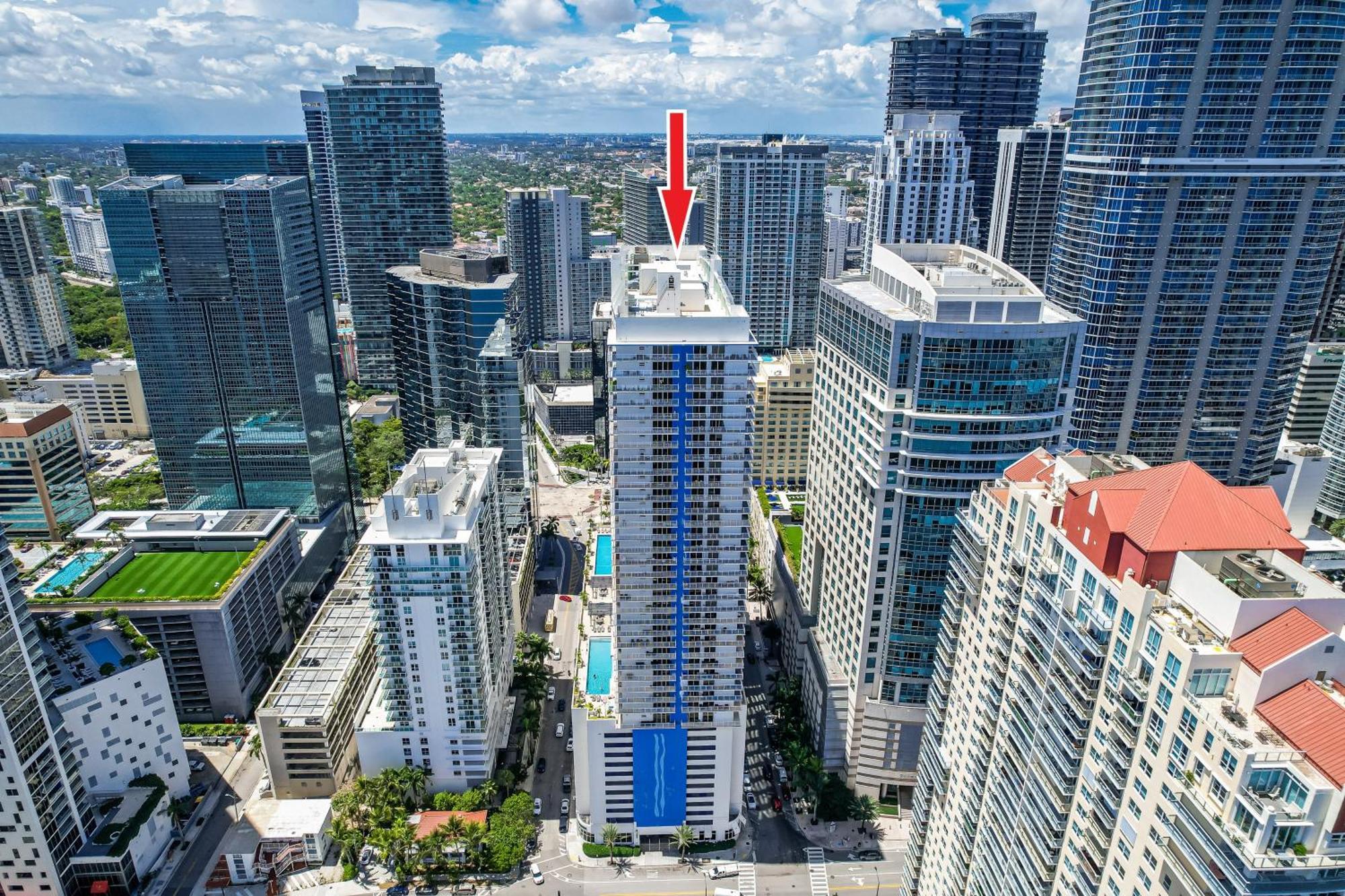 Oceanside Penthouse Apartment In Brickell Miami, Pool, Free Parking Extérieur photo